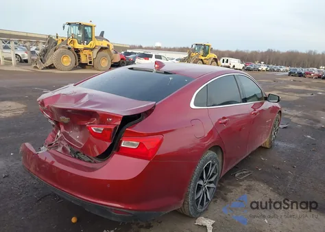 2018 Chevrolet Malibu Lt из США, поврежденный, VIN 1G1ZD5ST6JF293863